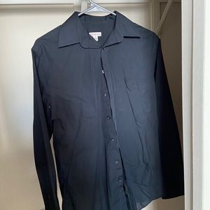 Black dress shirt